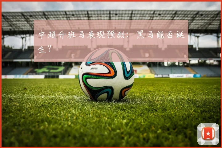 中超升班马表现预测:黑马能否诞生?